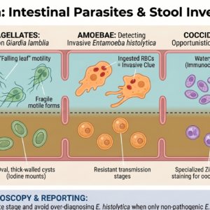 Intestinal Parasites & Stool Examination : Chapter 2: Intestinal Protozoa: Powerpoint 2026 (3 CPD)