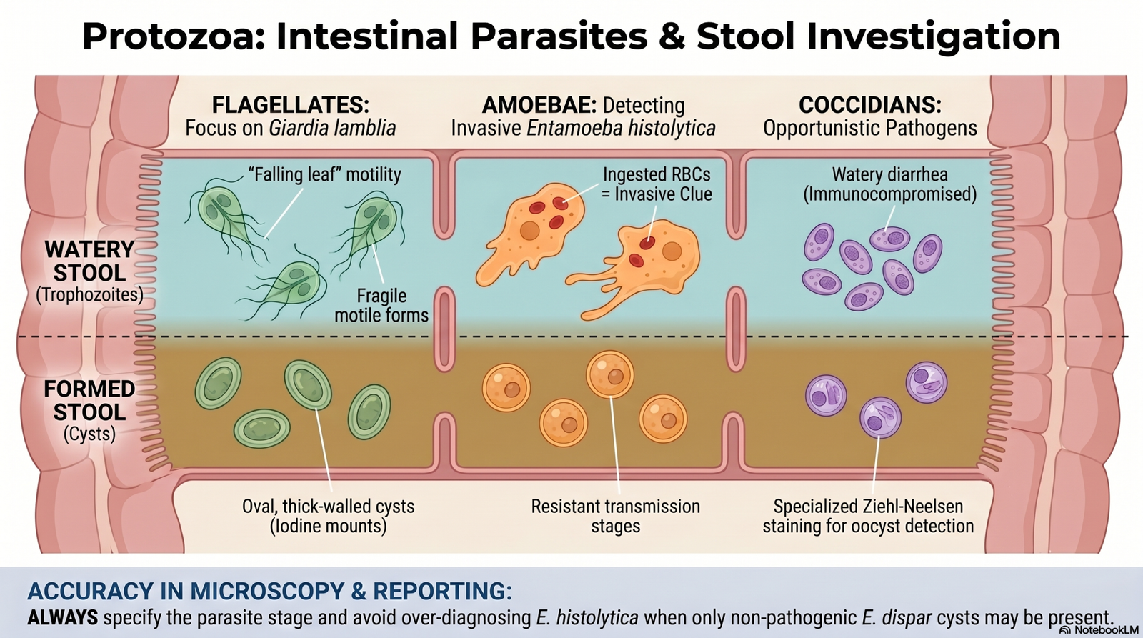 Intestinal Parasites & Stool Examination : Chapter 2: Intestinal Protozoa: Powerpoint 2026 (3 CPD)